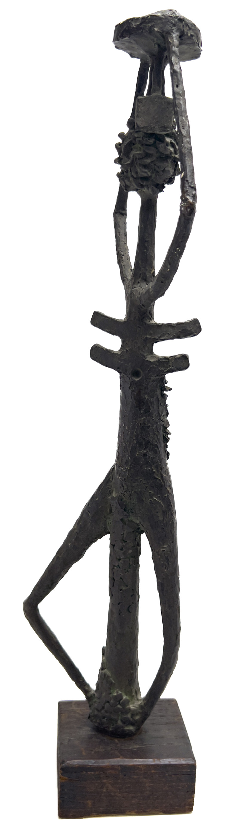 Unknown Artist - (possibly David Hare) Elongated Bronze Figure
