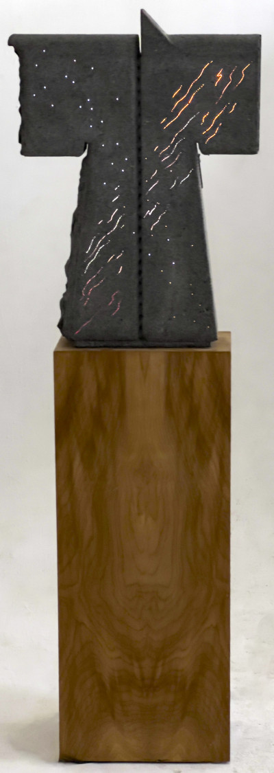 Clyde Lynds - Illuminated Sculpture