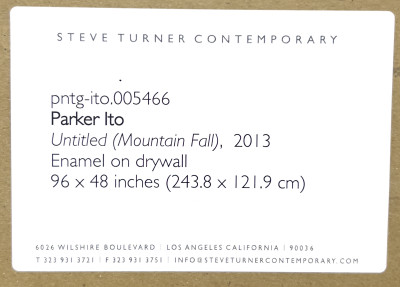 Parker Ito - Untitled (Mountain Fall)