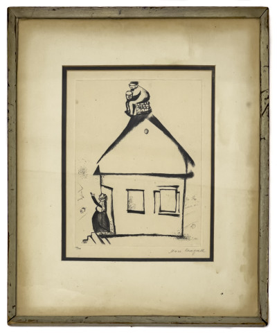 Marc Chagall - Grandfather&apos;s House (from My Life)