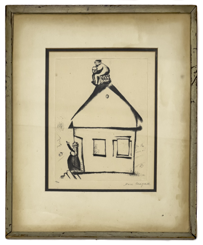 Marc Chagall - Grandfather&apos;s House (from My Life)