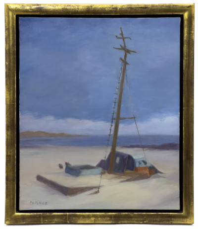 Maud Frances Eyston Sumner  - Untitled (Beached Ship)