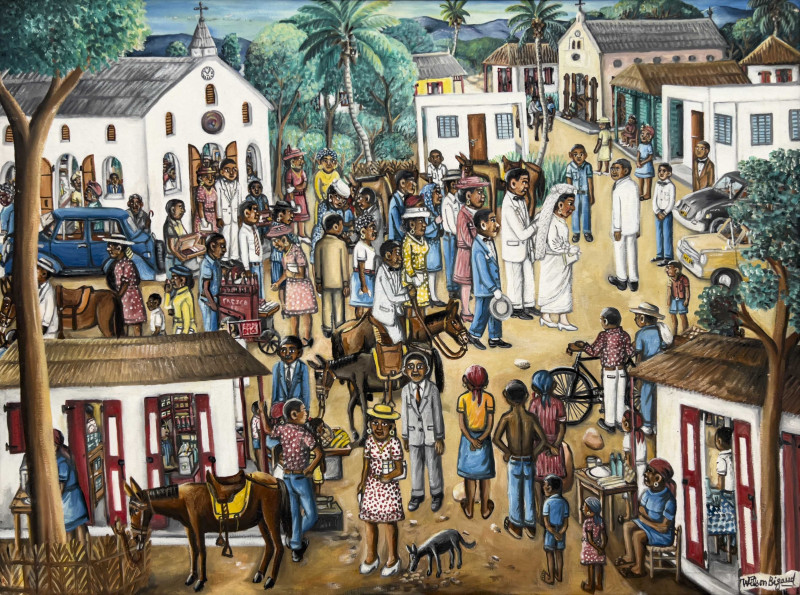 Wilson Bigaud - Untitled (Wedding Procession)