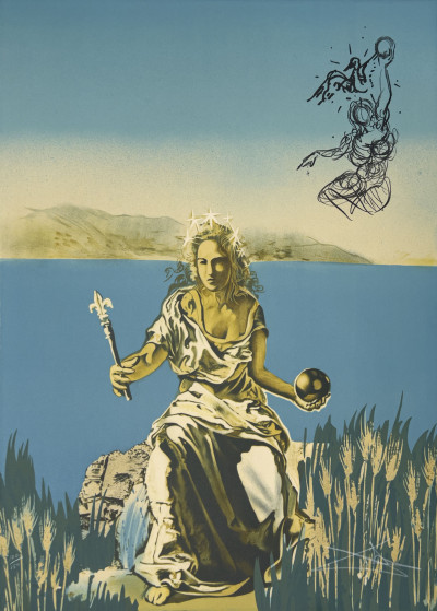 Salvador Dali - Visions Surrealiste, Suite of 4 Editions