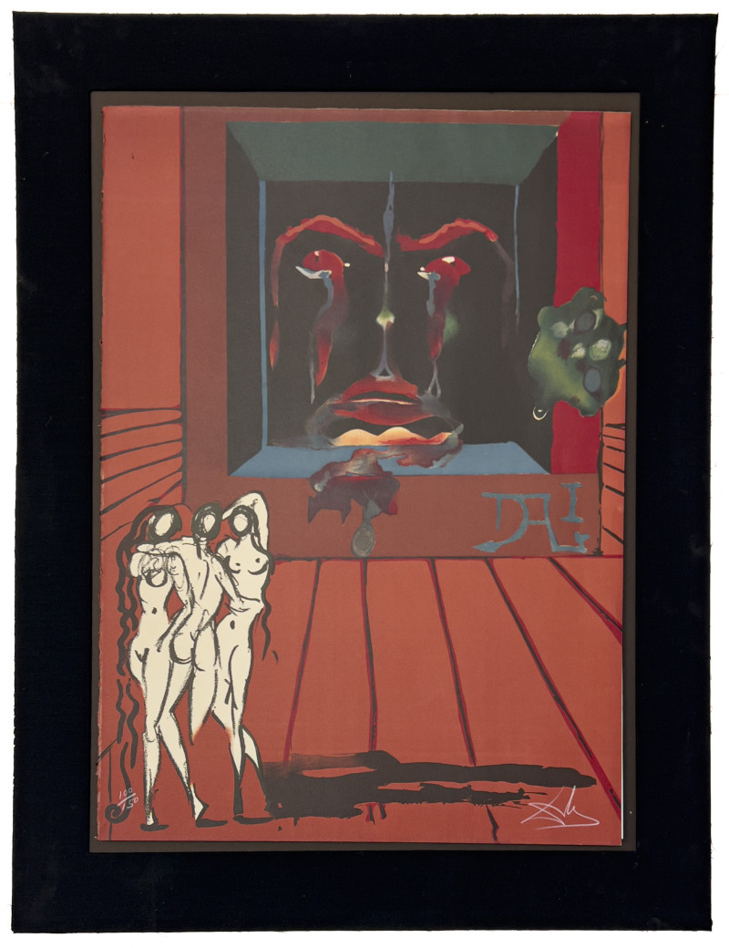 Salvador Dali - Visions Surrealiste, Suite of 4 Editions