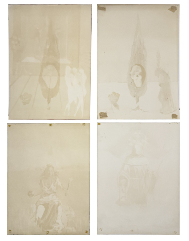 Salvador Dali - Visions Surrealiste, Suite of 4 Editions