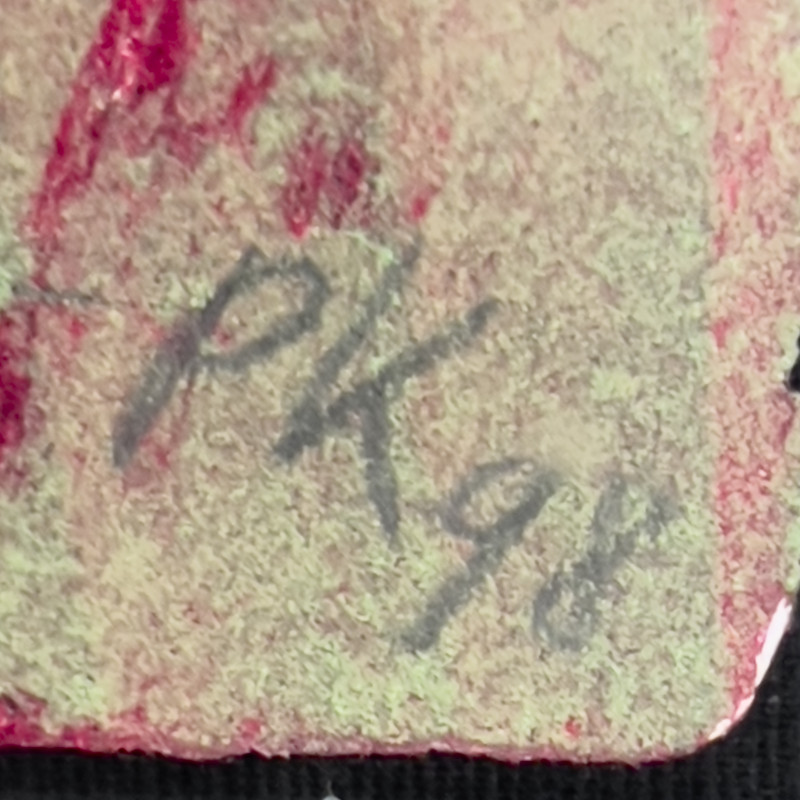 Per Kirkeby - Untitled (Composition in Red)