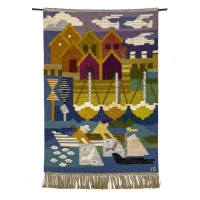 Image for Lot Ingegerd Silow - Harbor Tapestry