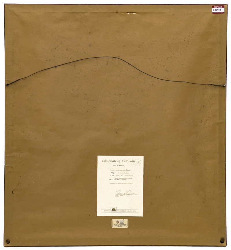 Sally Caldwell Fisher - Fall at Mystic Seaport