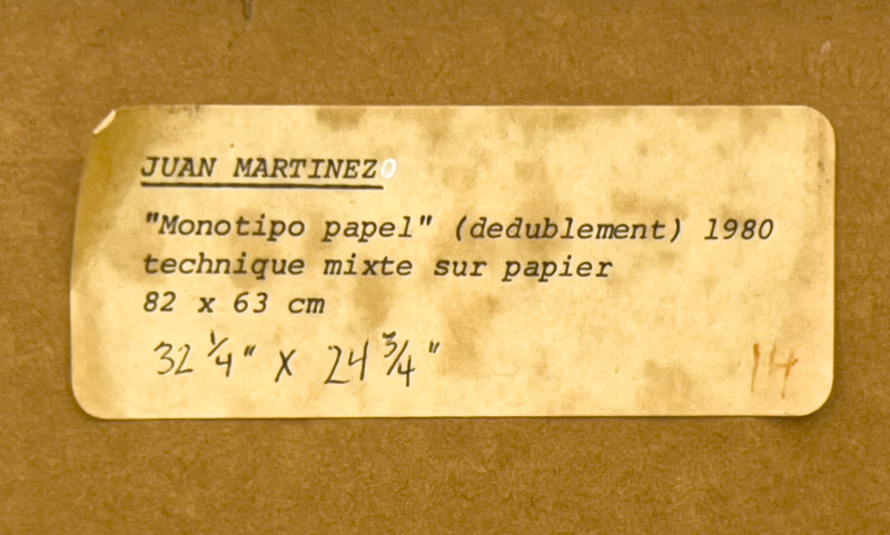 Juan Martinez - Monotipo Papel