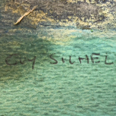 Cui Sichel - Untitled (Composition in Blue and Green)