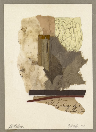 Clyde Lynds - Muse Series Collages, Group of 3