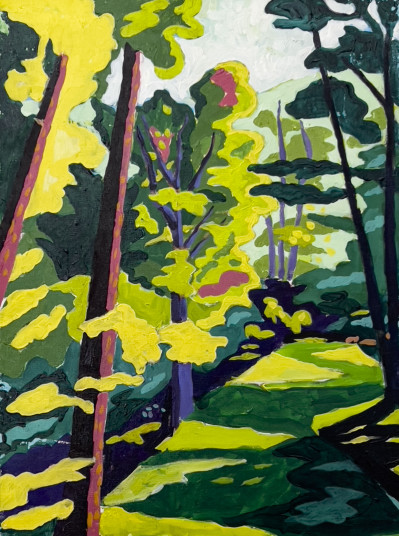 Image for Lot Janet Cooling - Green Summer Path