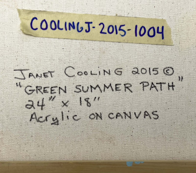 Janet Cooling - Green Summer Path