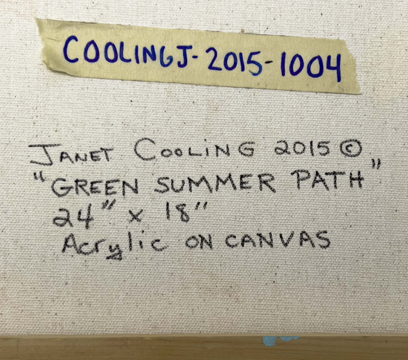 Janet Cooling - Green Summer Path