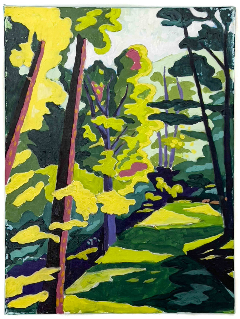 Janet Cooling - Green Summer Path