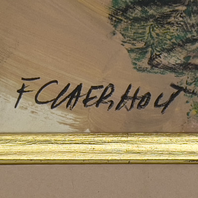 Frans Martin Claerhout - Untitled (Figures with Lamb)