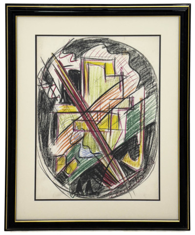 Unknown Artist - Abstract Geometric Composition