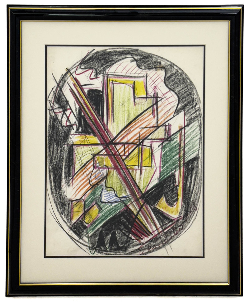 Unknown Artist - Abstract Geometric Composition