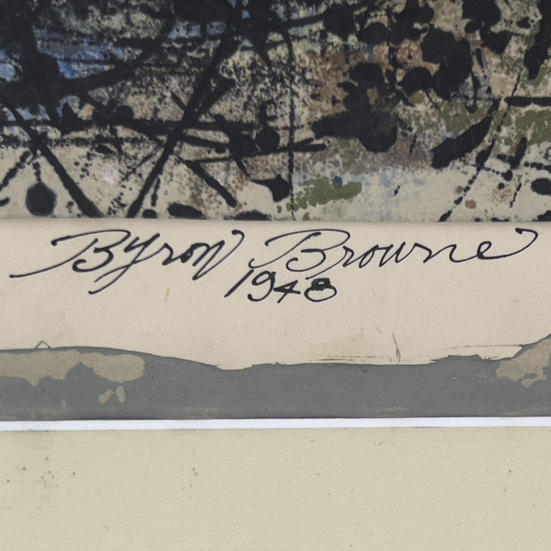 Byron Browne - Untitled (Circus Lion)