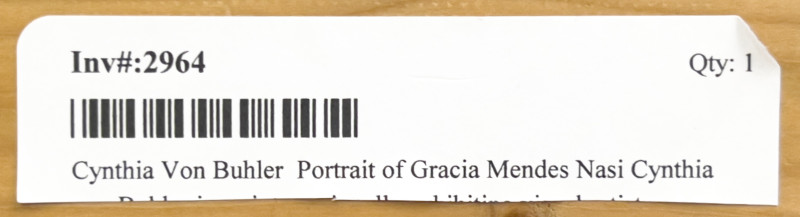 ​Cynthia von Buhler - Portrait of Gracia Mendes Nasi
