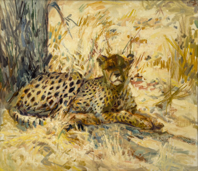 Image for Lot Zakkie Eloff - Untitled (Cheetah)
