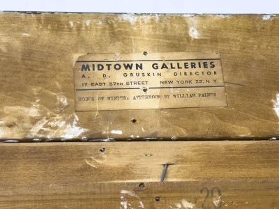 William C. Palmer - Modes of Winter, Afternoon