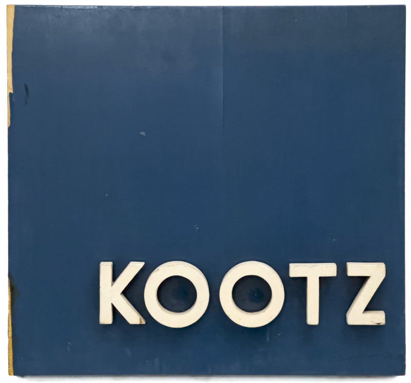 Kootz Gallery Sign