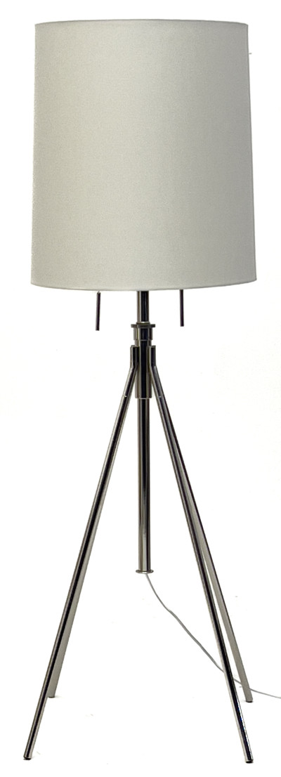 Contemporary Floor Lamps, Pair