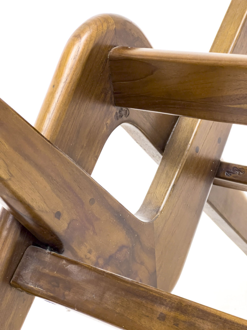 Pierre Jeanneret Style Dining Table