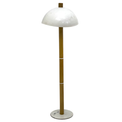 Image for Lot Mid Century Modern Mushroom Floor Lamp