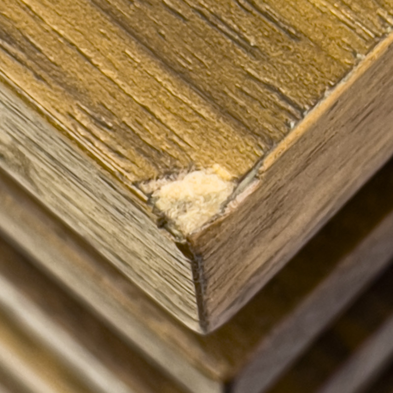 Folks Slatted Wood Cabinet and Credenza