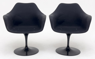 Tulip Armchairs, Pair
