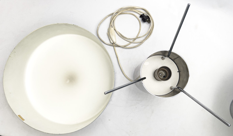 Giuseppe Ostuni - Ostuni O-Luce Enamel Shade Table Lamps, Pair