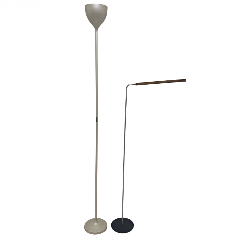 Rotaliana Drink F1 Floor Lamp and  Rich Brilliant Willing Floor Lamp