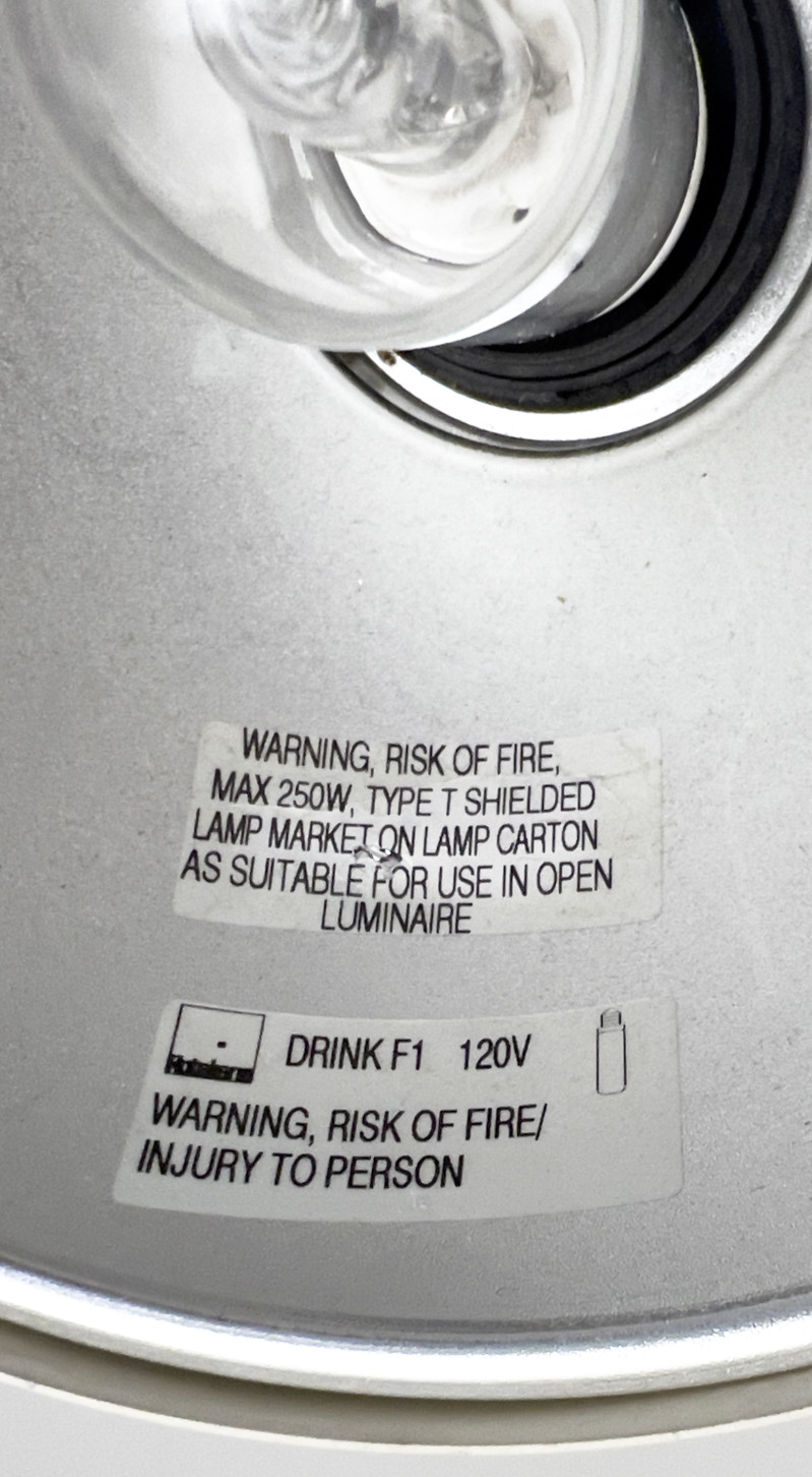 Rotaliana Drink F1 Floor Lamp and  Rich Brilliant Willing Floor Lamp