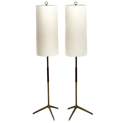 Image for Lot Visual Comfort & Co. - Frankfort Floor Lamps, Pair