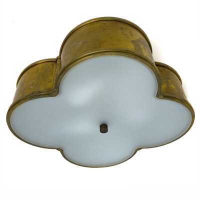 Image for Lot Visual Comfort & Co. - Basil Flush Mount Lamp