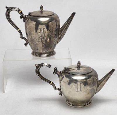 Sterling English Reproduction Partial Tea Set