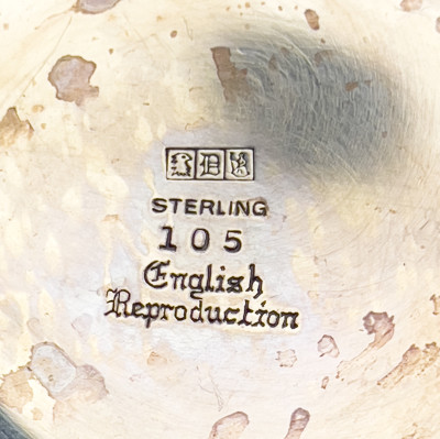 Sterling English Reproduction Partial Tea Set