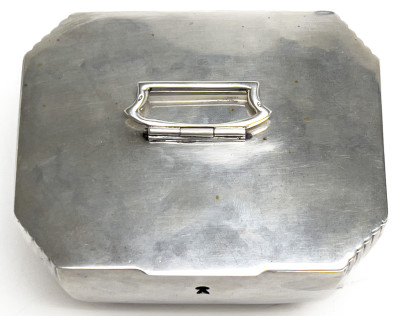 Sterling Silver Tea Caddy