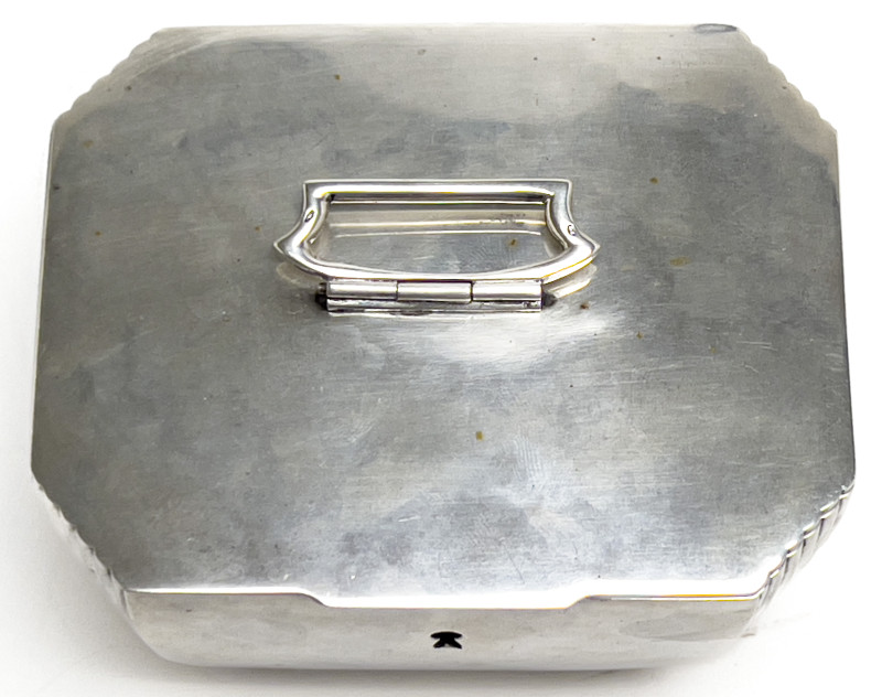 Sterling Silver Tea Caddy