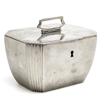 Sterling Silver Tea Caddy