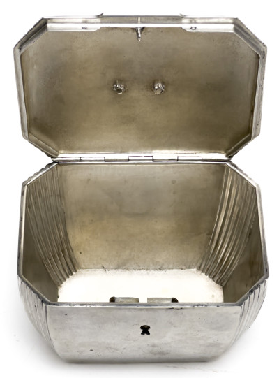Sterling Silver Tea Caddy