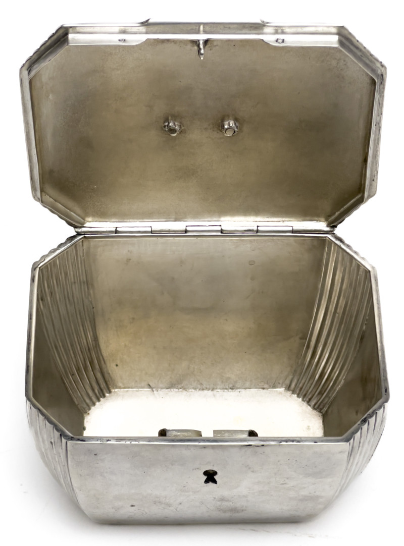 Sterling Silver Tea Caddy