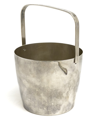 Tiffany &amp; Co. and Others - Silverplate Ice Bucket and Serving Spoons