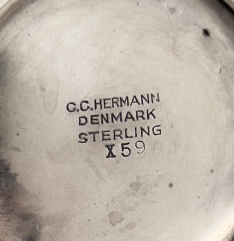 CC Hermann - Sterling Silver Water Pitcher