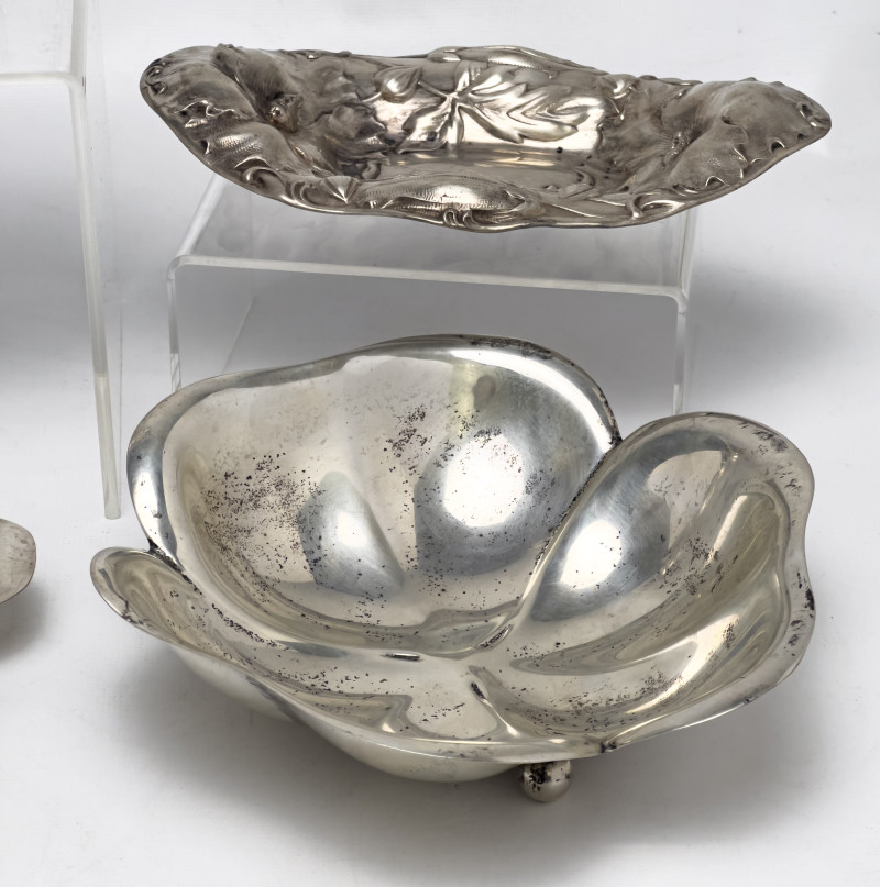 Tiffany &amp; Co. and Others - Sterling Silver Trays and Dishes, Group of 9