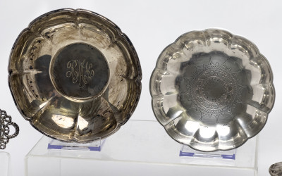 Tiffany &amp; Co. and Others - Sterling Silver Trays and Dishes, Group of 9