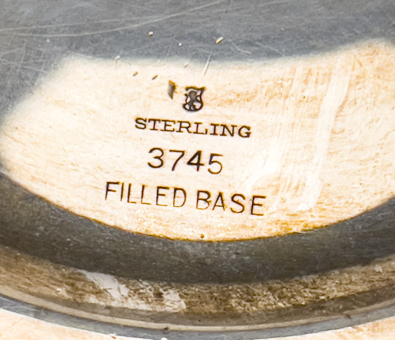 Sterling Silver Dishes and Candlesticks, Group of 6